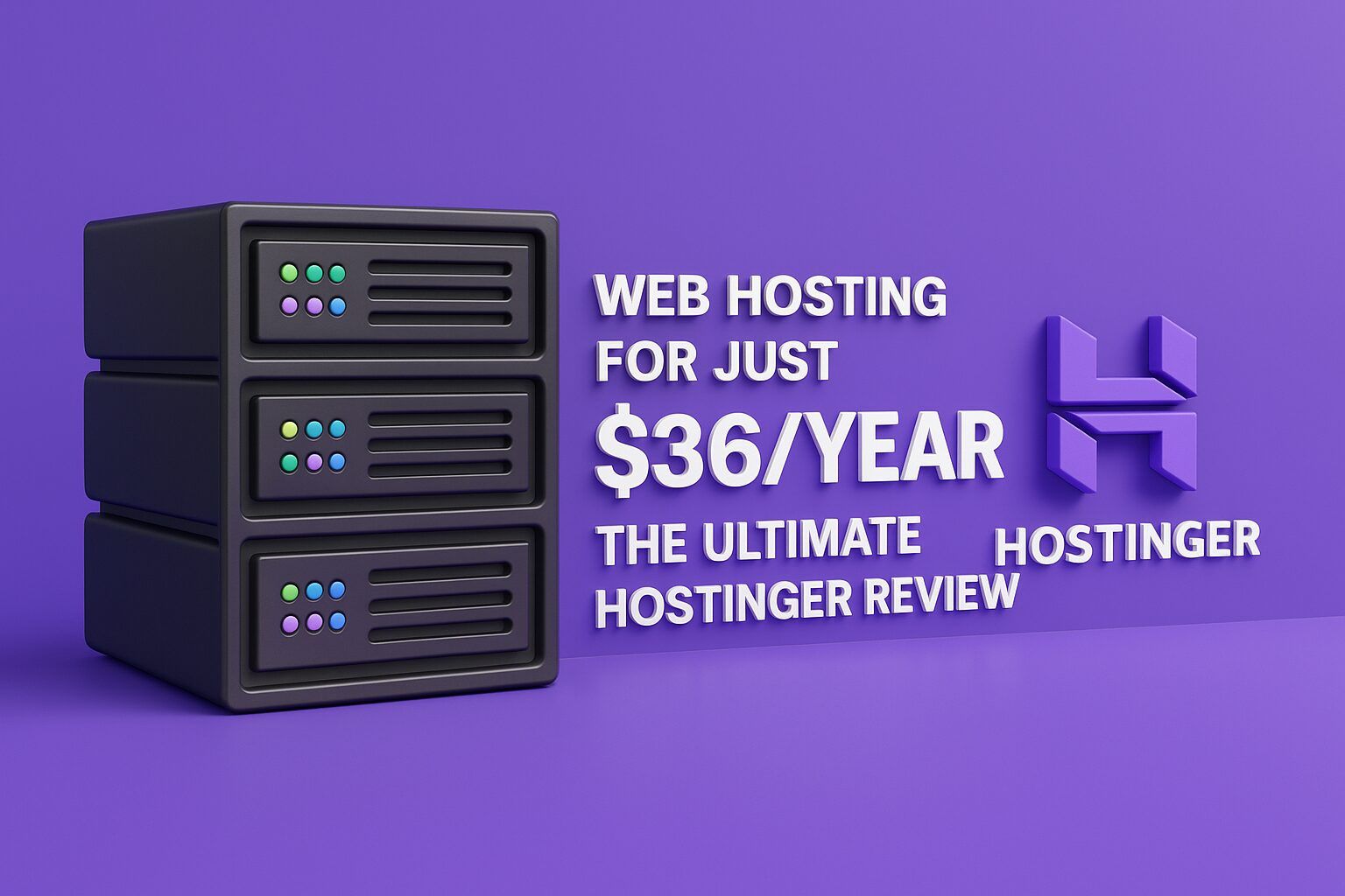 Web Hosting for Just $36/Year – The Ultimate Hostinger Review - Web ...