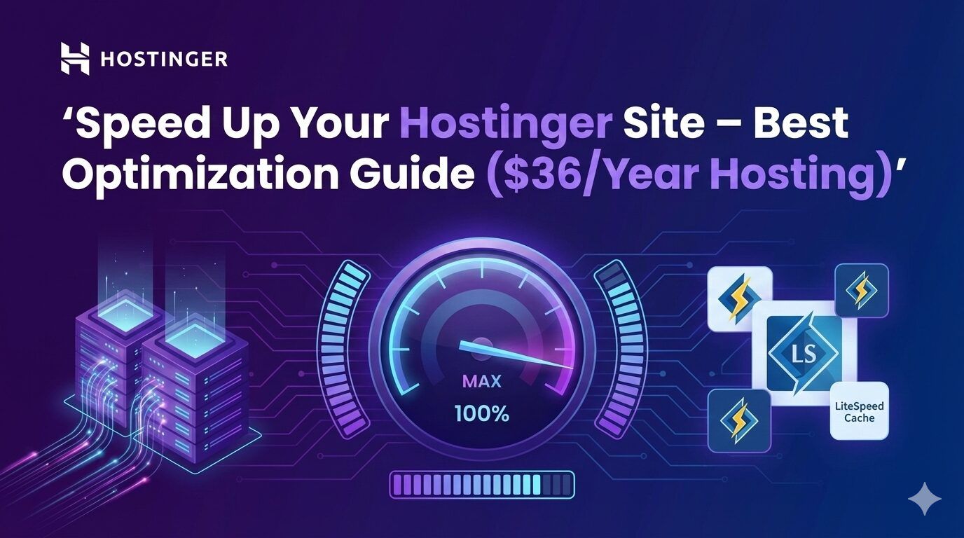 Speed Up Your Hostinger-Powered Site – Best Optimization Guide for $36 ...